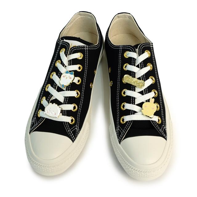 コンバース CONVERSE ちいかわ スニーカー メンズ レディース ローカット オールスター GD OX / ちいかわ ブラック ハチワレ うさぎ ALL STAR