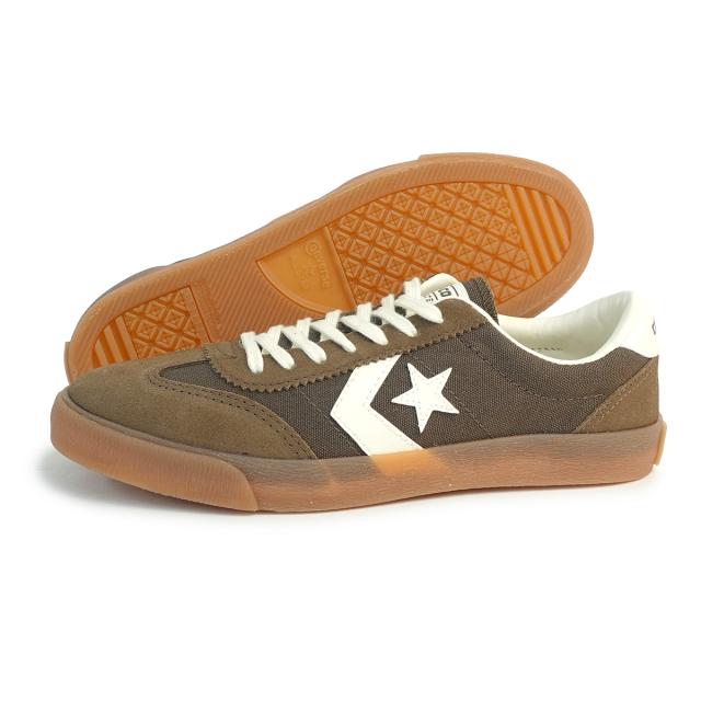コンバース CONVERSE スニーカー メンズ レディース ローカット ロードクラシック ブラウン/ベージュ ROADCLASSIC SK OX