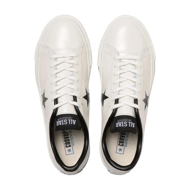 コンバース CONVERSE スニーカー メンズ レディース ローカット ワンスター J ホワイト/ブラック ONE STAR J 日本製_3