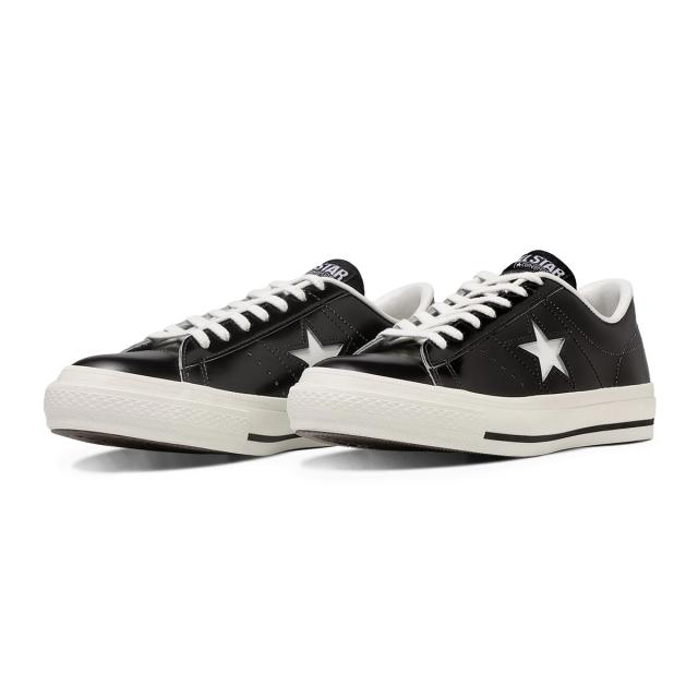 コンバース CONVERSE スニーカー メンズ レディース ローカット ワンスター J ブラック/ホワイト ONE STAR J 日本製