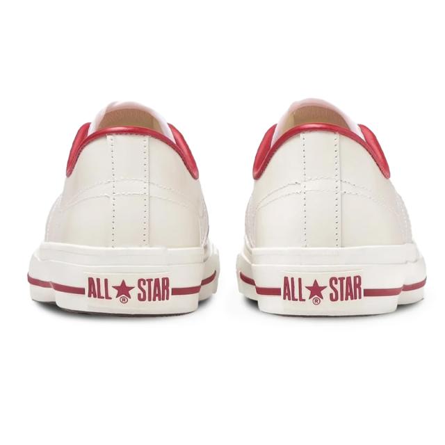 コンバース CONVERSE スニーカー メンズ レディース ローカット ワンスター J ホワイト/レッド ONE STAR J 日本製_5