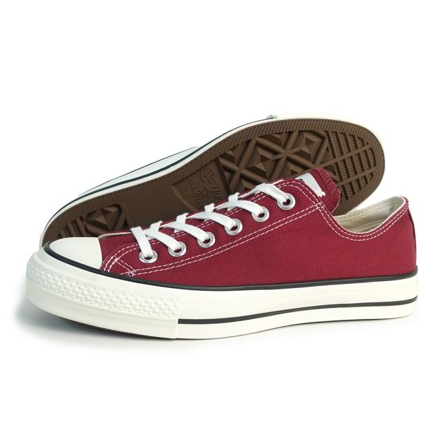 コンバース CONVERSE スニーカー メンズ レディース ローカット キャンバス オールスター J OX バーガンディ CANVAS ALL STAR J OX  日本製