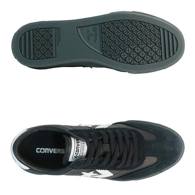 コンバース CONVERSE スニーカー メンズ レディース ローカット ロードクラシック SK SY OX ブラック/ホワイト ROADCLASSIC_3