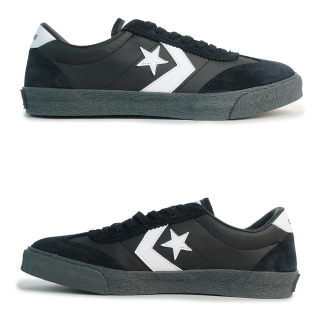 コンバース CONVERSE スニーカー メンズ レディース ローカット ロードクラシック SK SY OX ブラック/ホワイト ROADCLASSIC_4