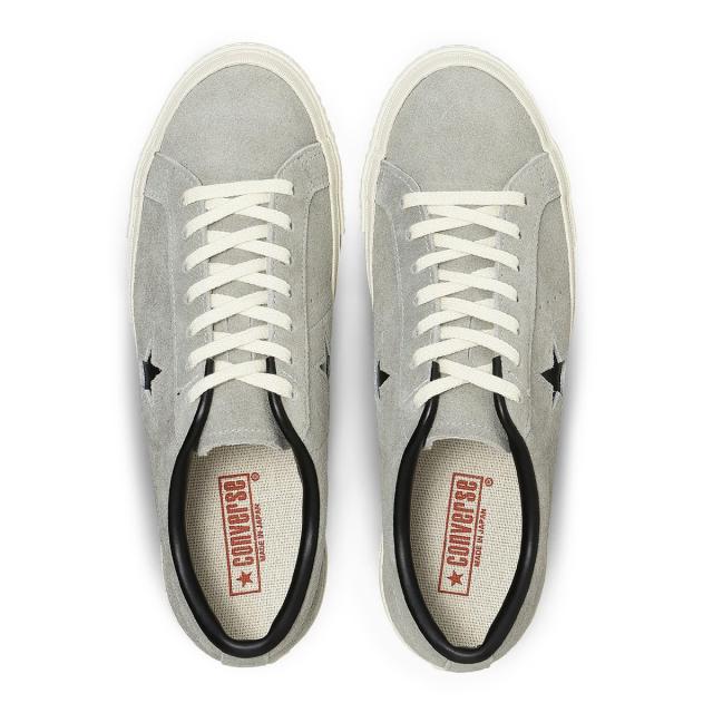 コンバース CONVERSE スニーカー メンズ レディース ローカット ワンスター J スエード グレー ONE STAR J SUEDE 日本製_4