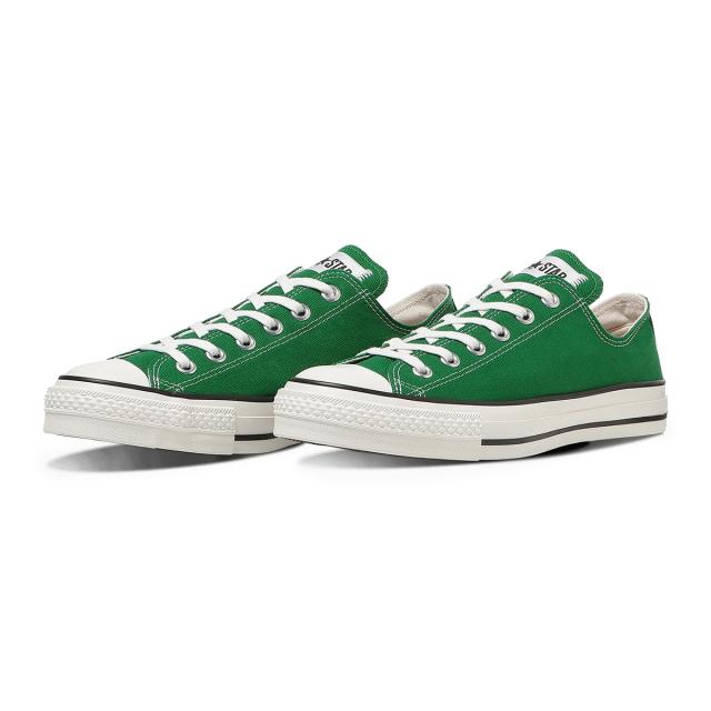 コンバース CONVERSE スニーカー メンズ レディース ローカット キャンバス オールスター J OX ツリーグリーン 緑 CANVAS ALL STAR J OX 日本製