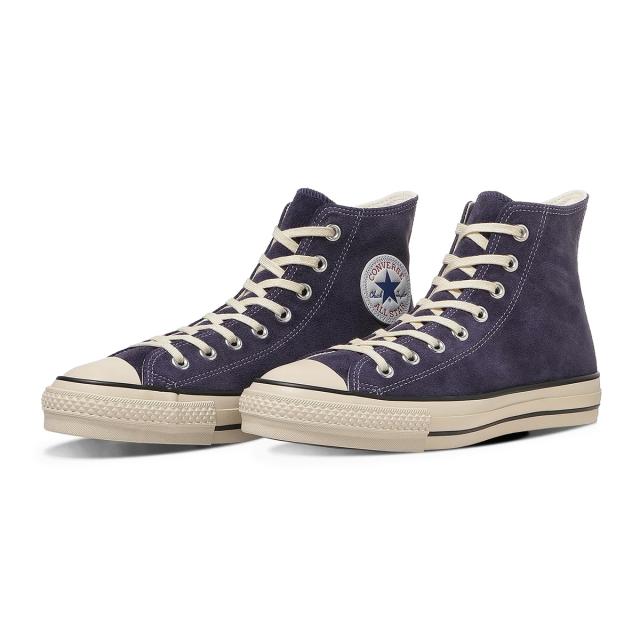 コンバース CONVERSE スニーカー メンズ レディース ハイカット スエード オールスター J HI グレープ パープル系 SUEDE ALL STAR J HI