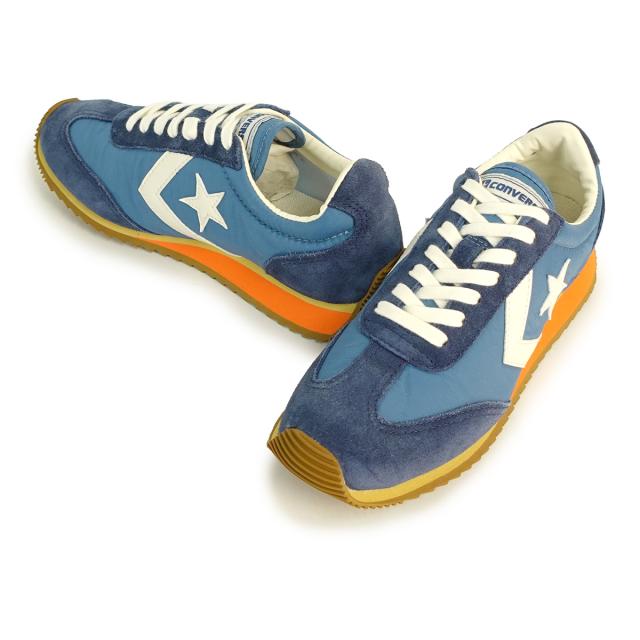 コンバース CONVERSE スニーカー メンズ レディース ローカット エスティーファイヤー ブルー/バーントオレンジ STFIRE AG　