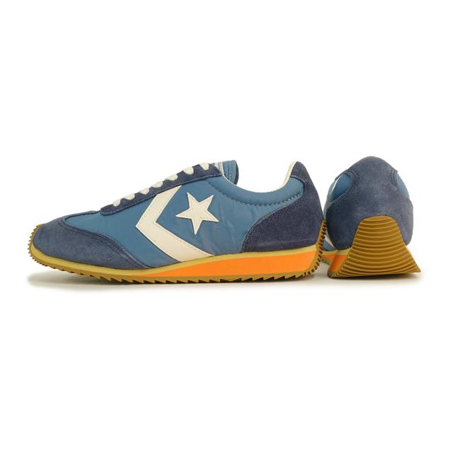 コンバース CONVERSE スニーカー メンズ レディース ローカット エスティーファイヤー ブルー/バーントオレンジ STFIRE AG　