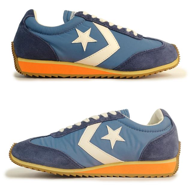 コンバース CONVERSE スニーカー メンズ レディース ローカット エスティーファイヤー ブルー/バーントオレンジ STFIRE AG　