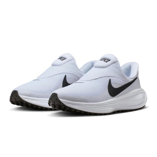 NIKE ナイキ レディース スニーカー ローカット スリッポン ウィメンズ レボリューション 8 イージーオン HQ2415-100 ホワイト/ブラック