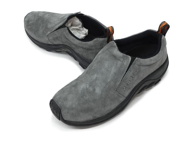 メレル MERRELL メンズ スニーカー ジャングルモック JUNGLE MOC M60805 ピューター グレー 撥水 スエード モックシューズ ウォーキング プレゼント