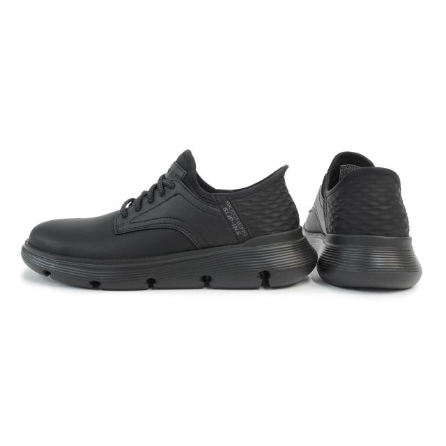 SKECHERS スケッチャーズ スリッポン メンズ ハンズフリー スリップインズ ガーザ ガービン 205046 ブラック GARZA BBK