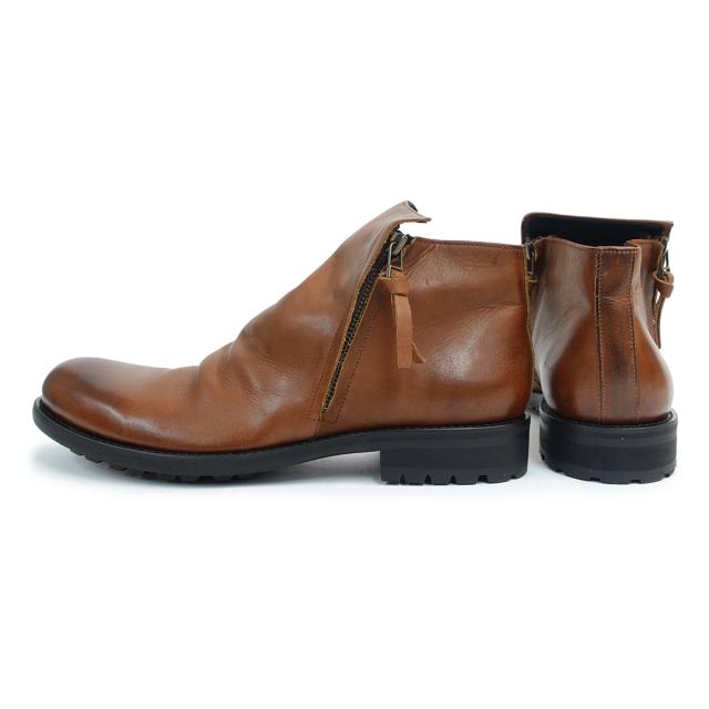 アルジス ARGIS メンズ ブーツ シューズ 62206 ダークブラウン 茶 日本