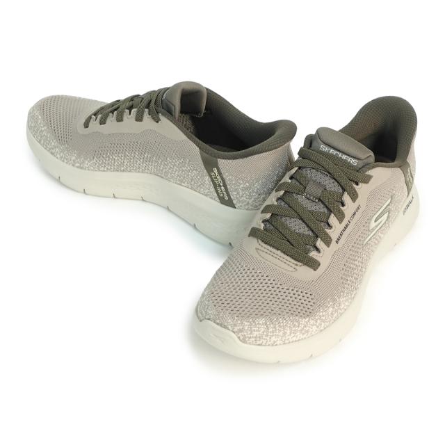 SKECHERS スケッチャーズ スリップインズ ハンズフリー スニーカー スリッポン ゴー ウォーク フレックス 216336 TPE トープ GO WALK FLEX