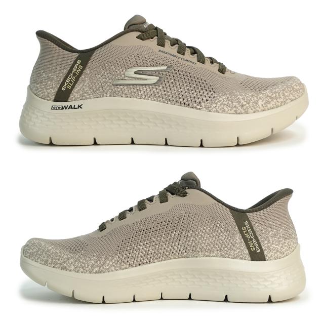 SKECHERS スケッチャーズ スリップインズ ハンズフリー スニーカー スリッポン ゴー ウォーク フレックス 216336 TPE トープ GO WALK FLEX