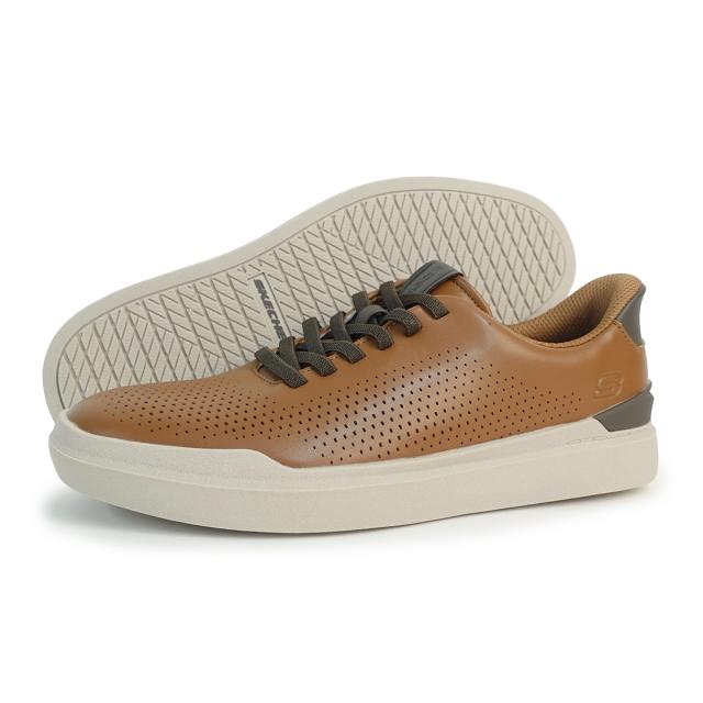 SKECHERS スケッチャーズ スリップインズ ハンズフリー スニーカー スリッポン オーウェン コンネル OWEN-CONNELL 205625 BRN ブラウン