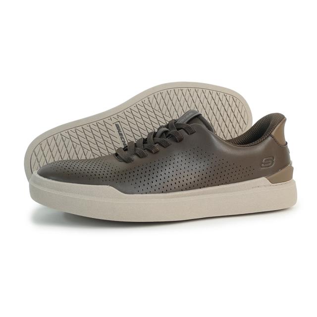 SKECHERS スケッチャーズ スリップインズ ハンズフリー スニーカー スリッポン オーウェン コンネル OWEN-CONNELL 205625 CHOC チョコレート