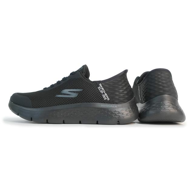 SKECHERS スケッチャーズ スニーカー スリップインズ ゴーウォーク フレックス ハンズ アップ 216324WW BBK ブラック エクストラワイド 幅広_2