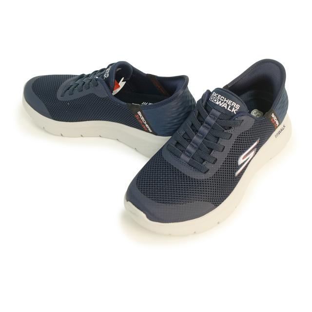 SKECHERS スケッチャーズ スニーカー スリップインズ ゴーウォーク フレックス ハンズ アップ 216324WW NVY ネイビー エクストラワイド 幅広_1
