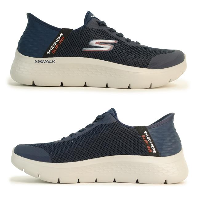 SKECHERS スケッチャーズ スニーカー スリップインズ ゴーウォーク フレックス ハンズ アップ 216324WW NVY ネイビー エクストラワイド 幅広_4
