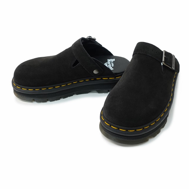 ドクターマーチン Dr.Martens サンダル メンズ レディース ZEBZAG ミュール スリング バック ブラック シューズ 31657001 サボ スリッポの通販は