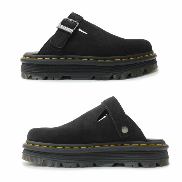 ドクターマーチン Dr.Martens サンダル メンズ レディース ZEBZAG ミュール スリング バック ブラック シューズ 31657001 サボ スリッポの通販は