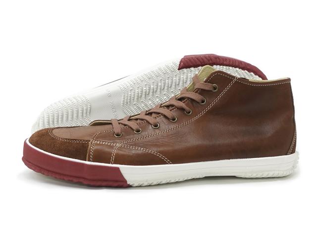 スピングルムーブ SPINGLE MOVE スピングルムーヴ スニーカー ハイカット メンズ レディース SPM-356 レッドブラウン 本革 定番 の通販は