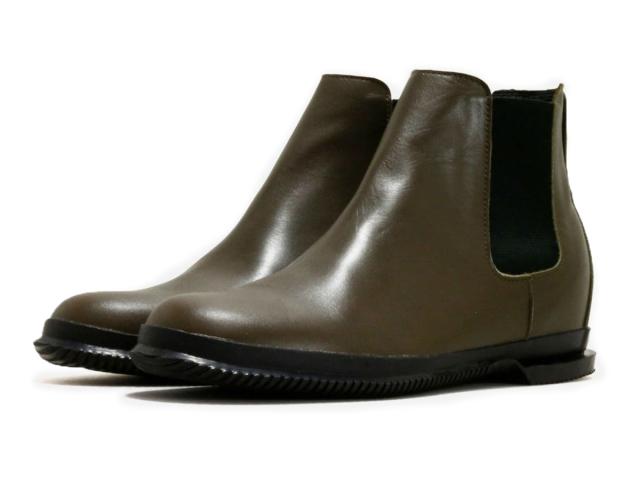 スピングルムーブ SPINGLE MOVE スニーカー ブーツ サイドゴア レディース スリッポン SPM-1803 カーキ