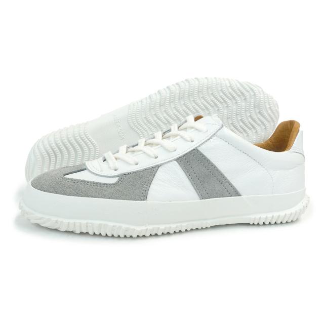 SPINGLE スピングル スニーカー SP-1047 ホワイト 白 ジャーマントレーナー メンズ レディース 日本製 カンガルーレザー スピングルムーブ SPINGLE MOVE