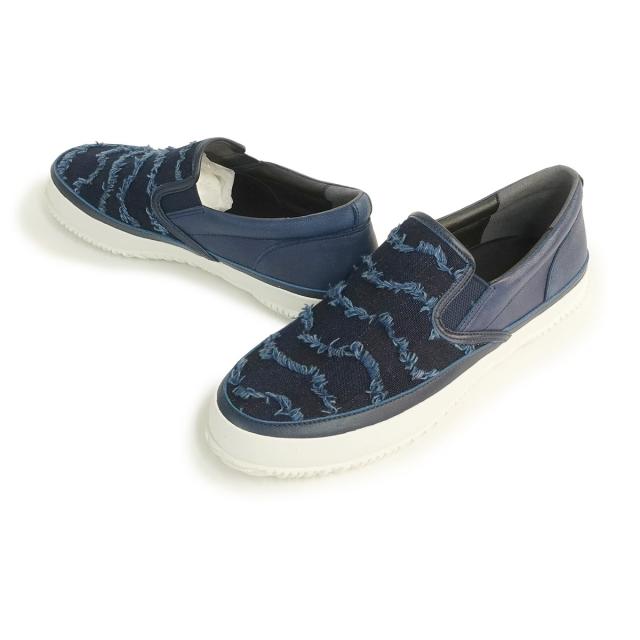 SPINGLE スピングル スニーカー スリッポン SP-1054 インディゴブルー