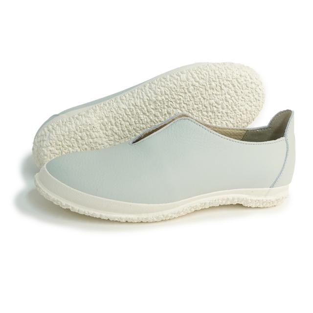 スピングル SPINGLE スニーカー レディース SP-1826 ライトグレー スリッポン 牛レザー スピングルムーブ SPINGLE MOVE