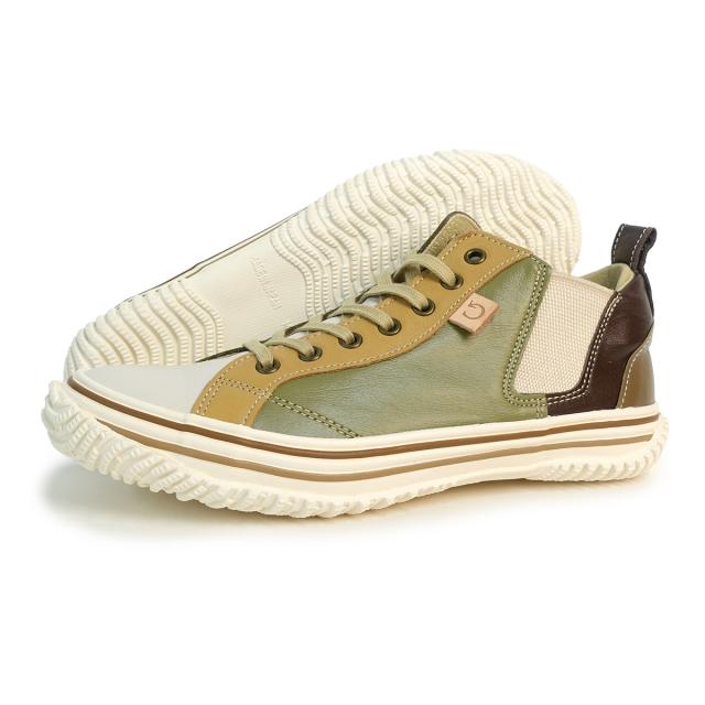 SPINGLE スピングル スニーカー メンズ レディース SP-442FA Multi マルチ 革 カンガルーレザー SP-442誕生10周年モデル 日本製 スピングルムーブ