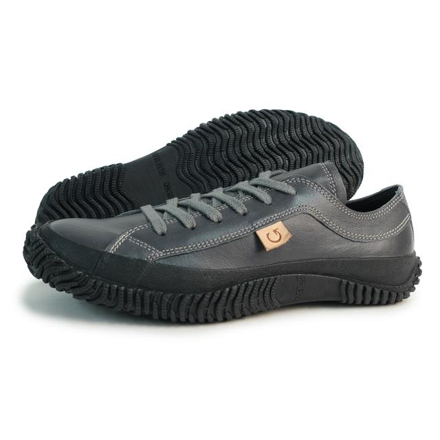 SPINGLE スピングル スニーカー ローカット メンズ レディース SP-110 チャコールグレー  革 カンガルーレザー  定番 日本製 スピングルムーブ