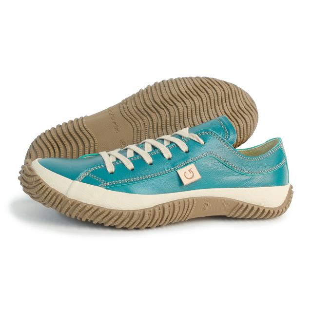 SPINGLE スピングル スニーカー ローカット メンズ レディース SP-110 グリーン  革 カンガルーレザー  定番 日本製 スピングルムーブ