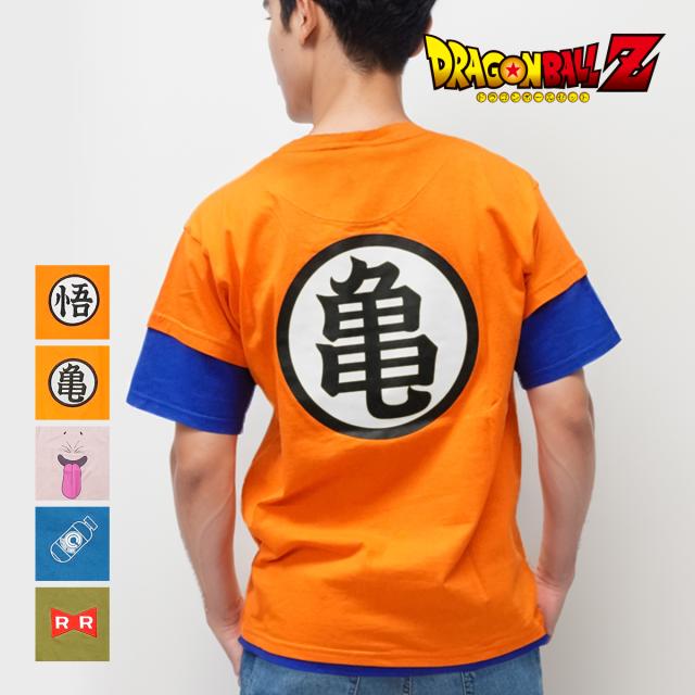 ドラゴンボール Z 22863107 ナリキリ Ｔシャツ グッズ キャラクター 半袖 孫悟空 魔人ブウ カプセルコーポレーション レッドリボン軍