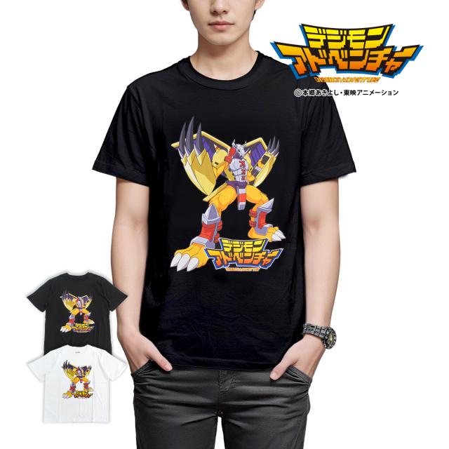 デジモンアドベンチャー 22863294 ウォーグレイモン Tシャツ 半袖