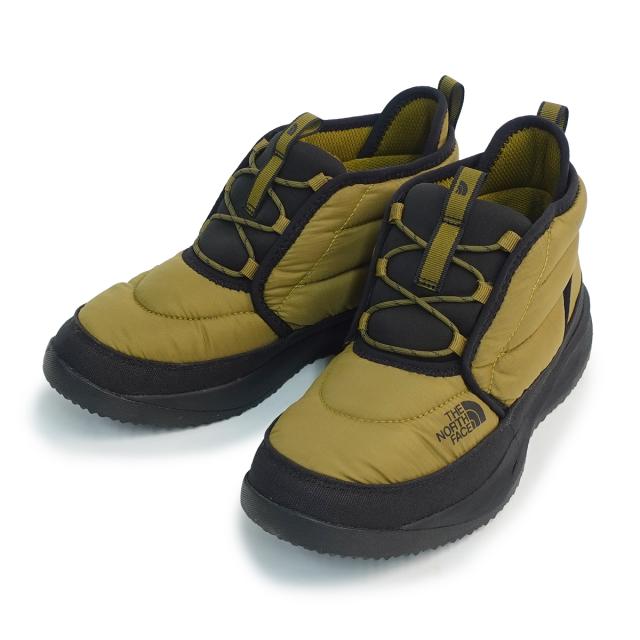 ノースフェイス THE NORTH FACE レディース ブーツ ヌプシ チャッカ ウォータープルーフ II NFW52483 MK モスグリーン×TNFブラック