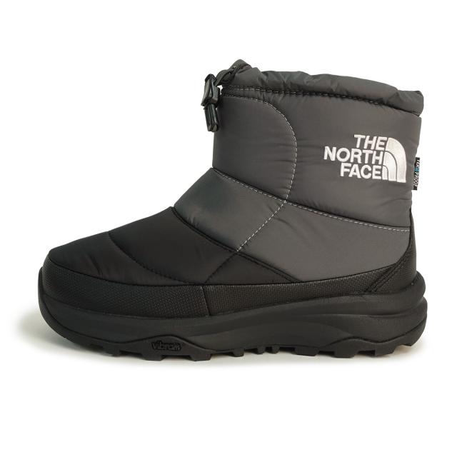 ノースフェイス THE NORTH FACE ヌプシ ブーティ ウォータープルーフ ロゴ ショート アークティックグリップ NF52485 FA ヒューズボックスグレー