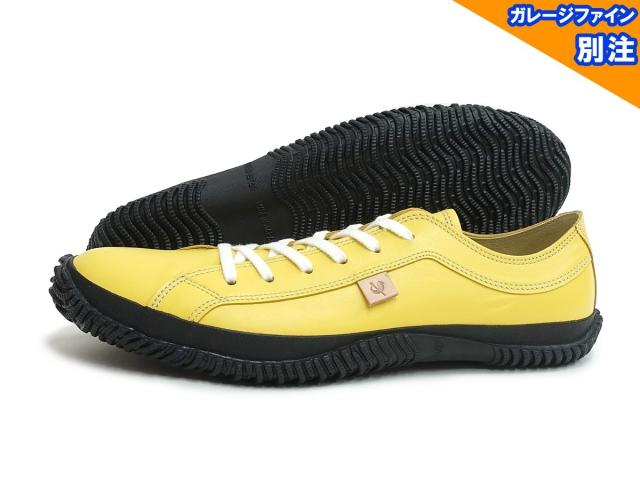 スピングルムーブ SPINGLE MOVE スニーカー SPM-003 別注 メンズ レディース イエロー 黄色 カンガルーレザー 限定 スピングルムーヴ 日本製 広島県府中産