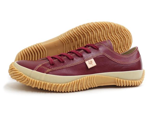 スピングルムーブ SPINGLE MOVE スピングルムーヴ スニーカー ローカット メンズ レディース SPM-110 ボルドー 赤 ワイン 本革 定番 カンガルーレザー