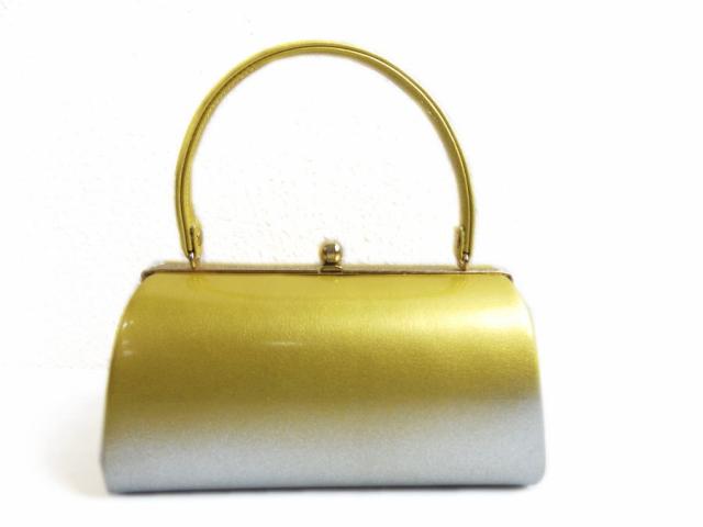 草履バッグセット 礼装用 金銀地御所車扇 フリー 24cm 留袖 結婚式 訪問着 色無地 着物 フォーマル_3