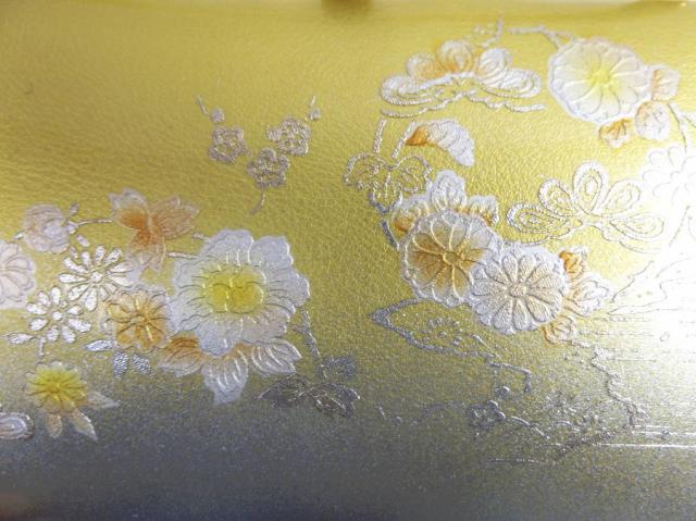 草履バッグセット 礼装用 金銀地古典花松輪 フリー 24cm 留袖 結婚式 訪問着 色無地 着物 フォーマル_6