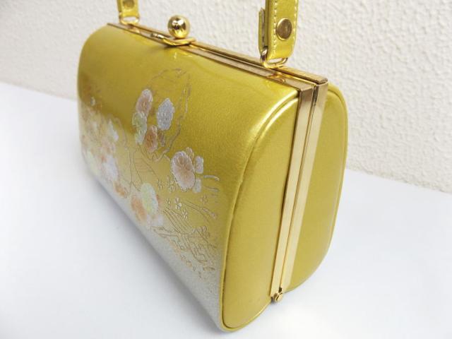 草履バッグセット 礼装用 金銀地雪輪古典花 フリー 24cm 留袖 結婚式 訪問着 色無地 着物 フォーマル_1