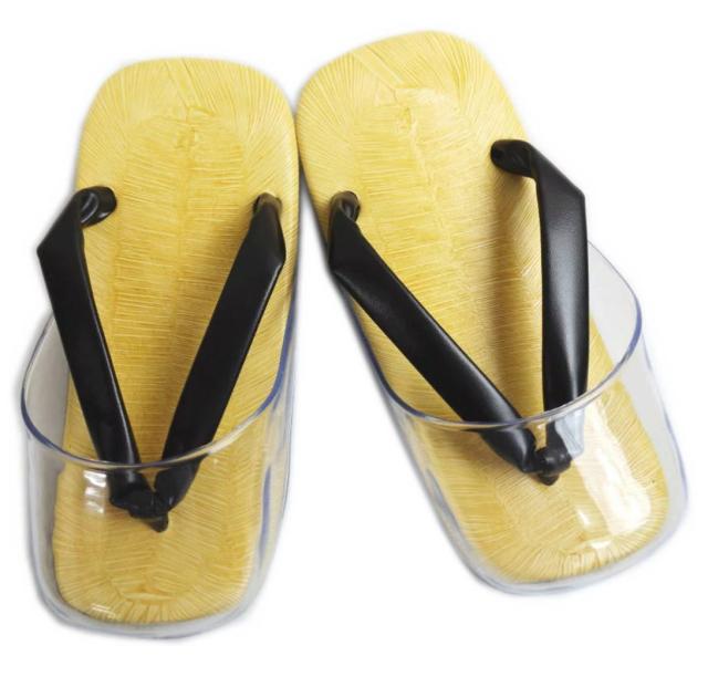 草履 ぞうり 雨除けカバー付 時雨 メンズ 男性 黄畳台黒鼻緒 Ｍ Ｌ ＬＬ 日本製 浴衣 着物 男物 紳士用 大きいサイズ 2L きもの ゆかたの通販は 5,800円