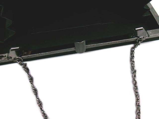 草履バッグセット 喪服用 正絹 総黒 Ｍ 24cm Ｌ 24.5cm 日本製 手提げ かかえ クラッチ 和装 着物 お葬式 法事 女性用 レディース ぞうり 黒色_9