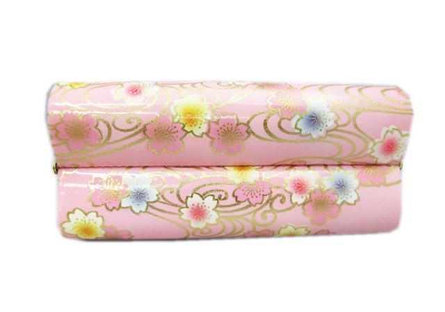 草履バッグセット ピンク白ぼかし桜流水 ＬＬ 25.5ｃｍ 3Ｌ 26ｃｍ 大きいサイズ 振袖 成人式 卒業式 袴 訪問着 着物