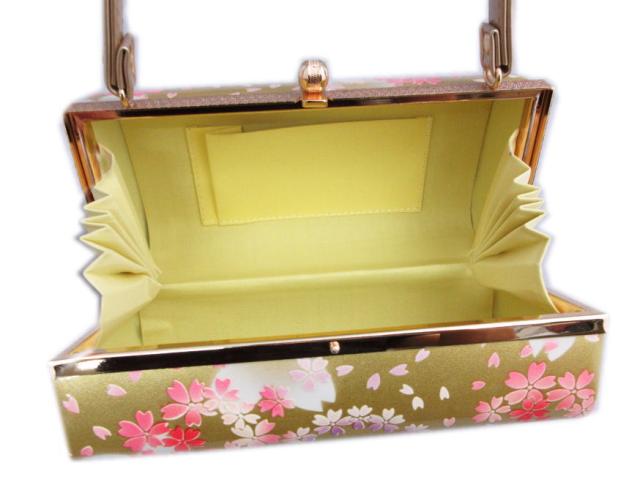 【訳有り 少難あり】 草履バッグセット 大きいサイズ ３Ｌ 26.5ｃｍ 金朱色ぼかし地桜小さくら輪 日本製 振袖 成人式 卒業式 袴 着物 振袖用 XＬ