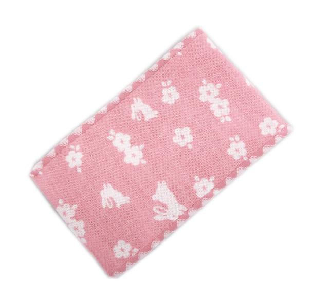 本つげ櫛 くし クシ ケース付 椿油 桜うさぎ 日本製 天然生しぼり100