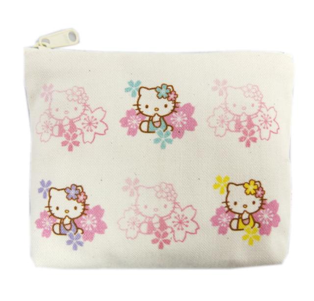ティッシュポーチ ハローキティちゃん 和柄 帆布 日本製 オフホワイト地桜小さくら 女性用 レディース 子供用 キッズの通販はau Pay マーケット 和さくら庵